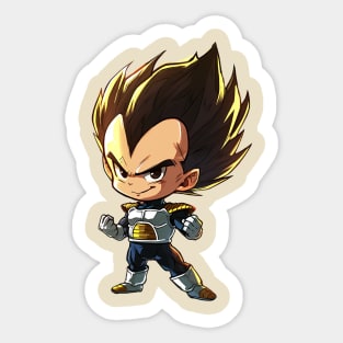 chibi vegeta Sticker